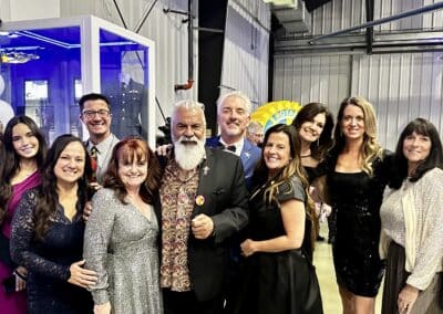 District 5330 Rotarians at the 2024 Foundation Dinner, March Field Air Museum