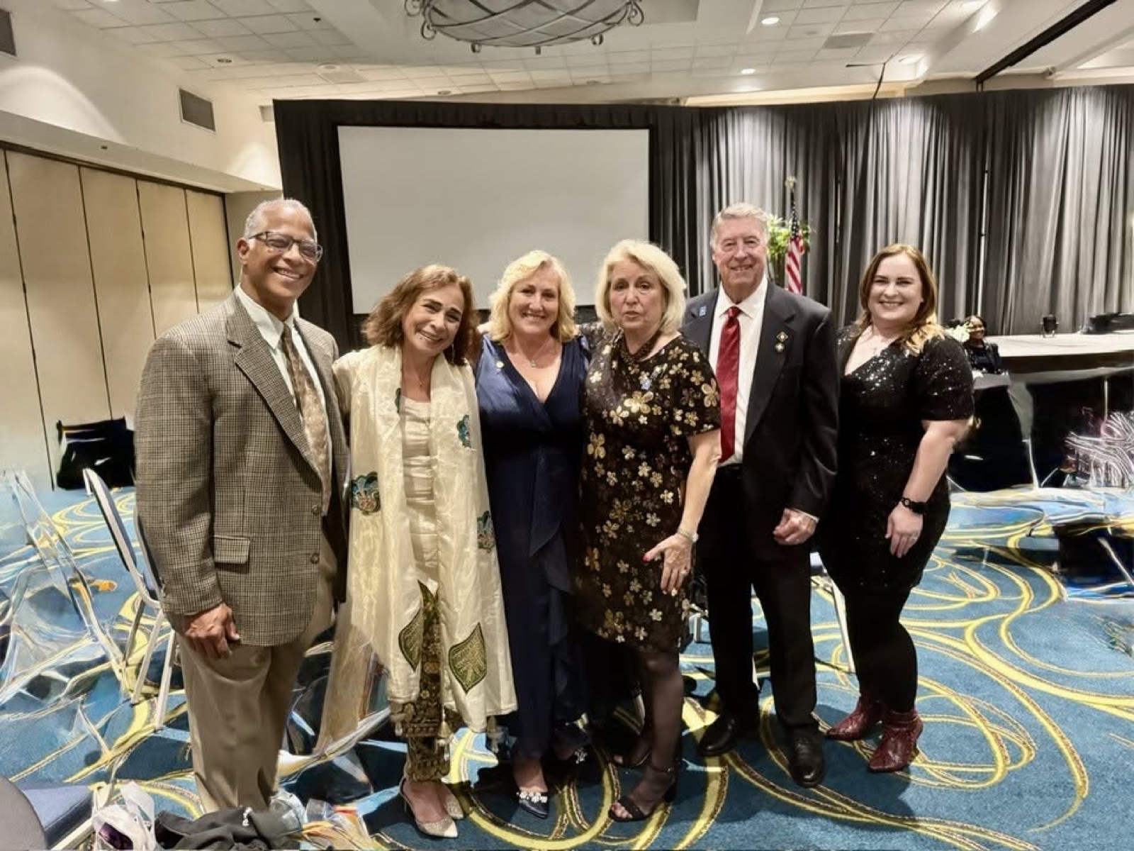 District 5330 Rotarians at the 2025 Foundation Gala