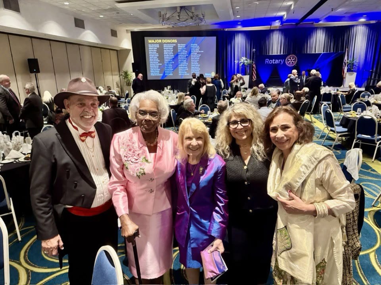 District 5330 Rotarians at the 2025 Foundation Gala