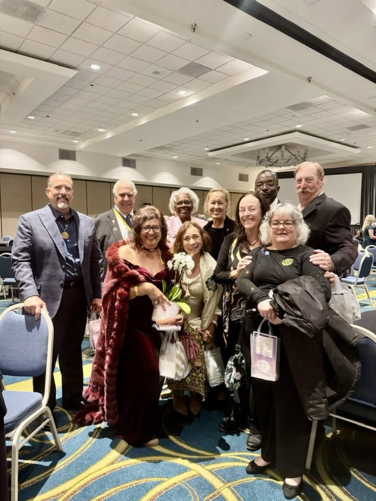 District 5330 Rotarians gathered at the 2025 Foundation Gala