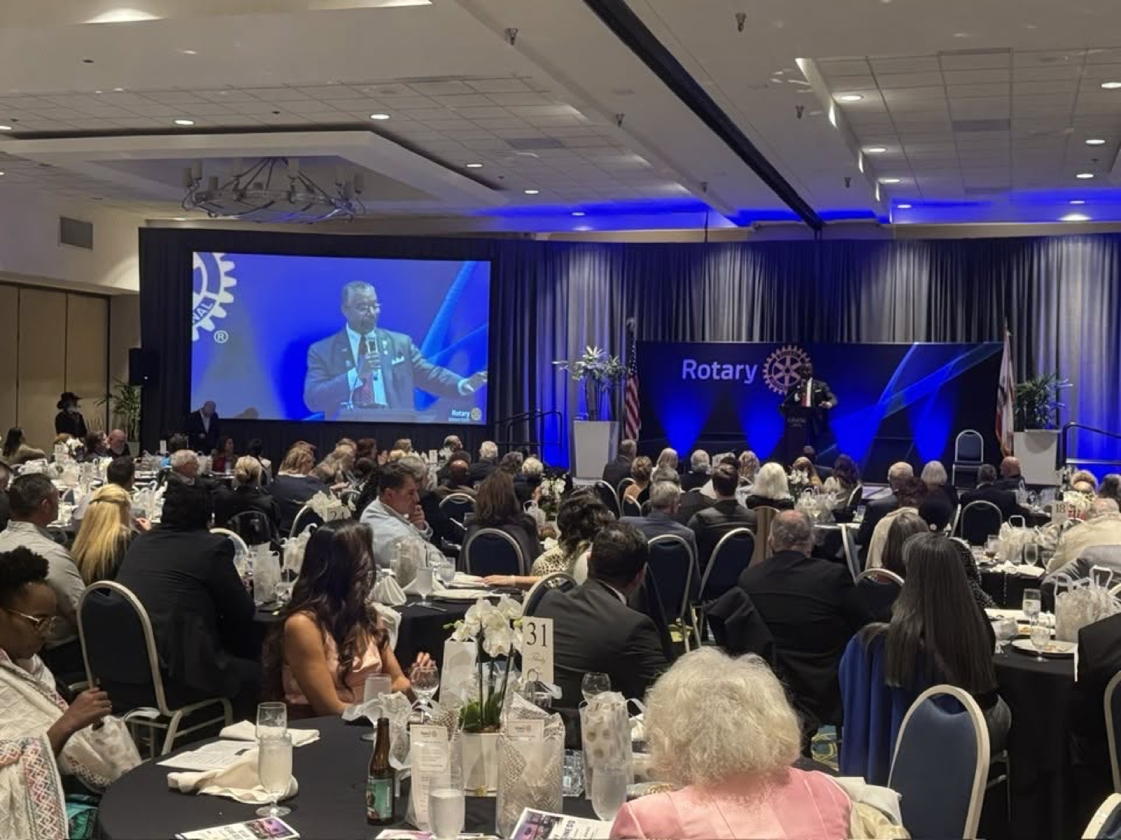 District 5330 Rotarians gathered at the annual district gala