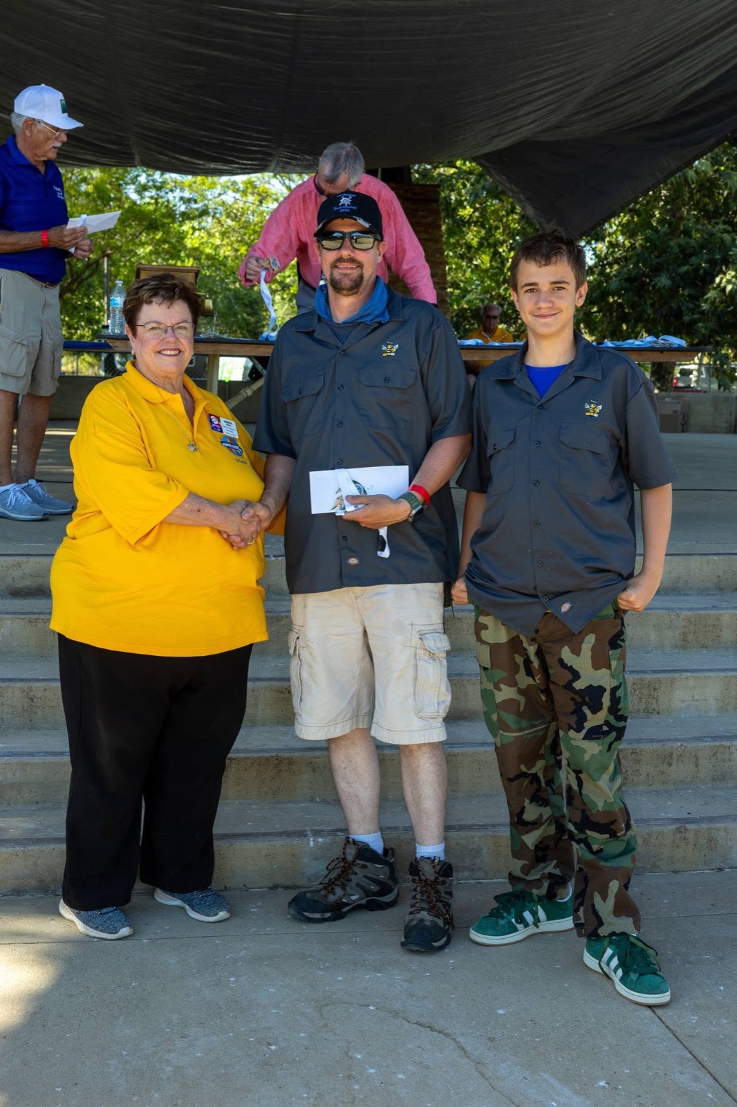 BBQ competitors are recognized at the iGNITE Festival