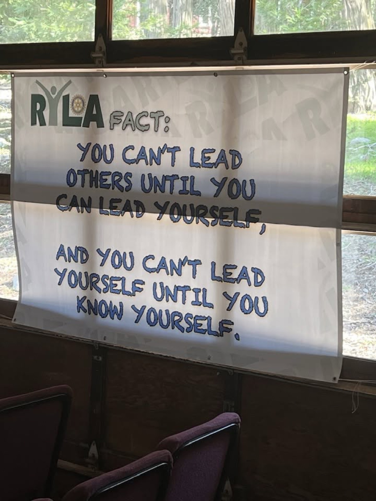Students at RYLA 2023-2024, Rotary District 5330