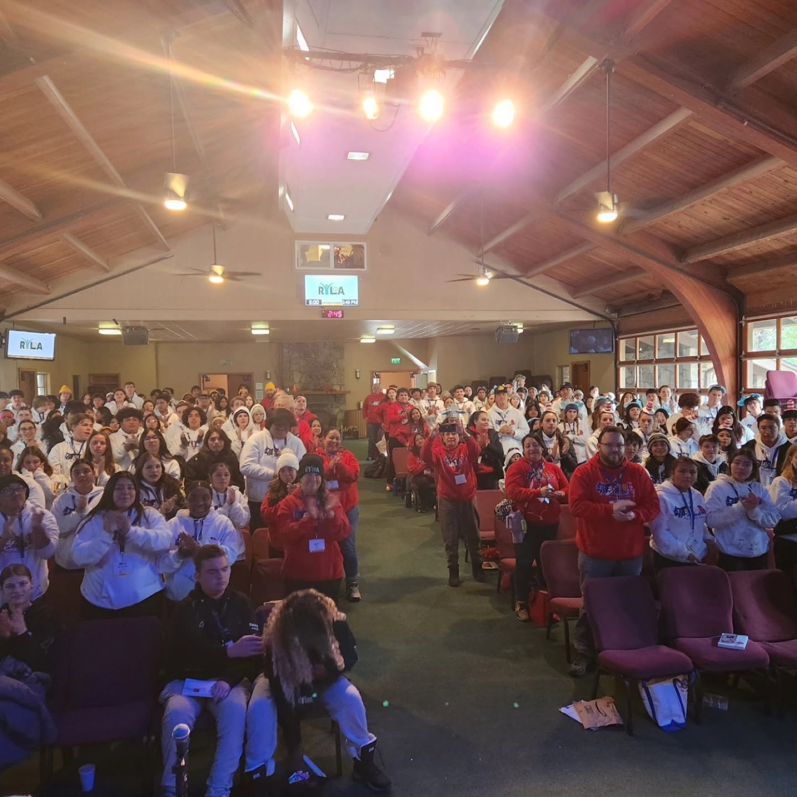 Students at RYLA 2023-2024, Rotary District 5330