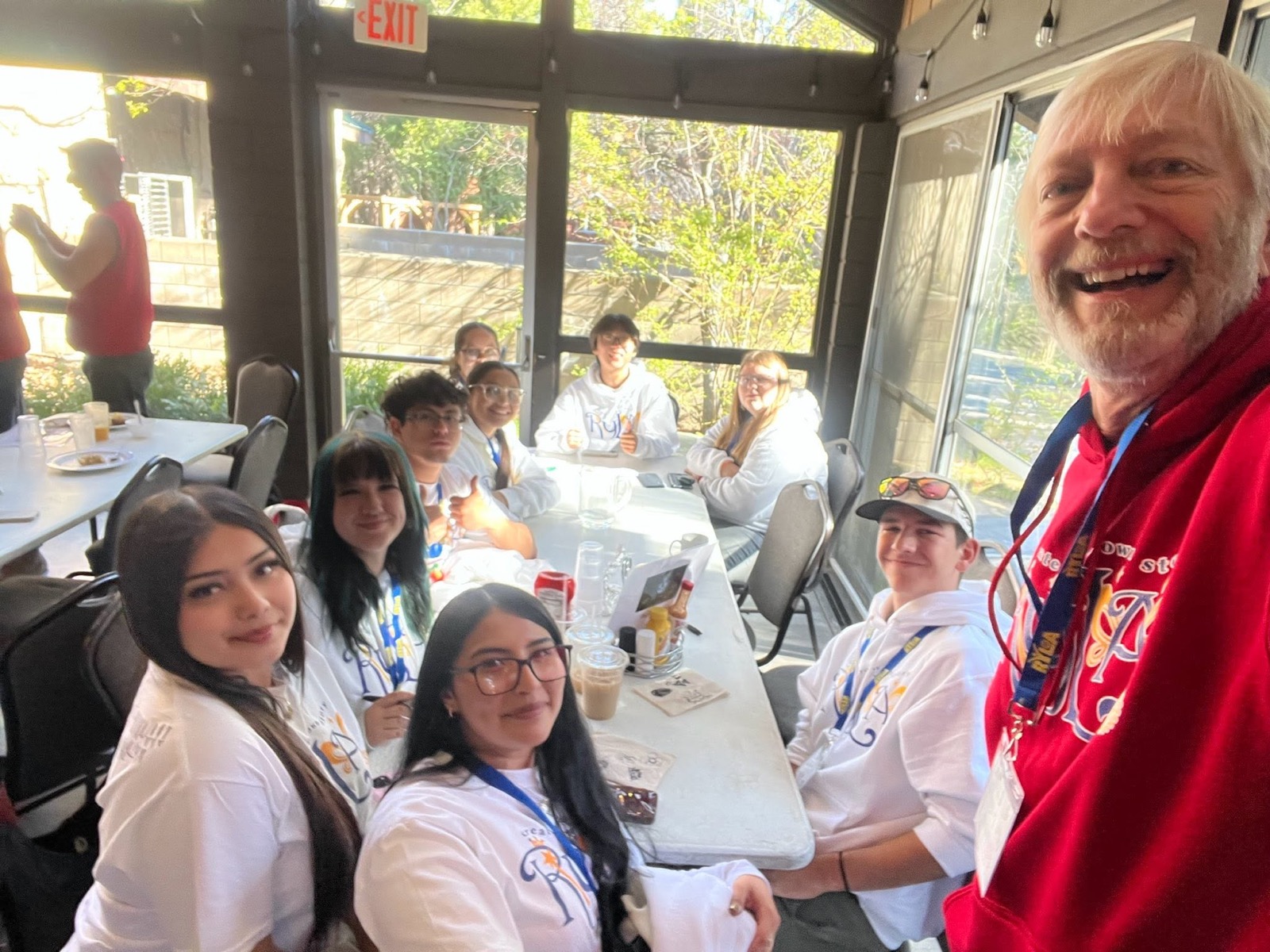 Students and Rotarian mentors at RYLA 2024-2025, Rotary District 5330