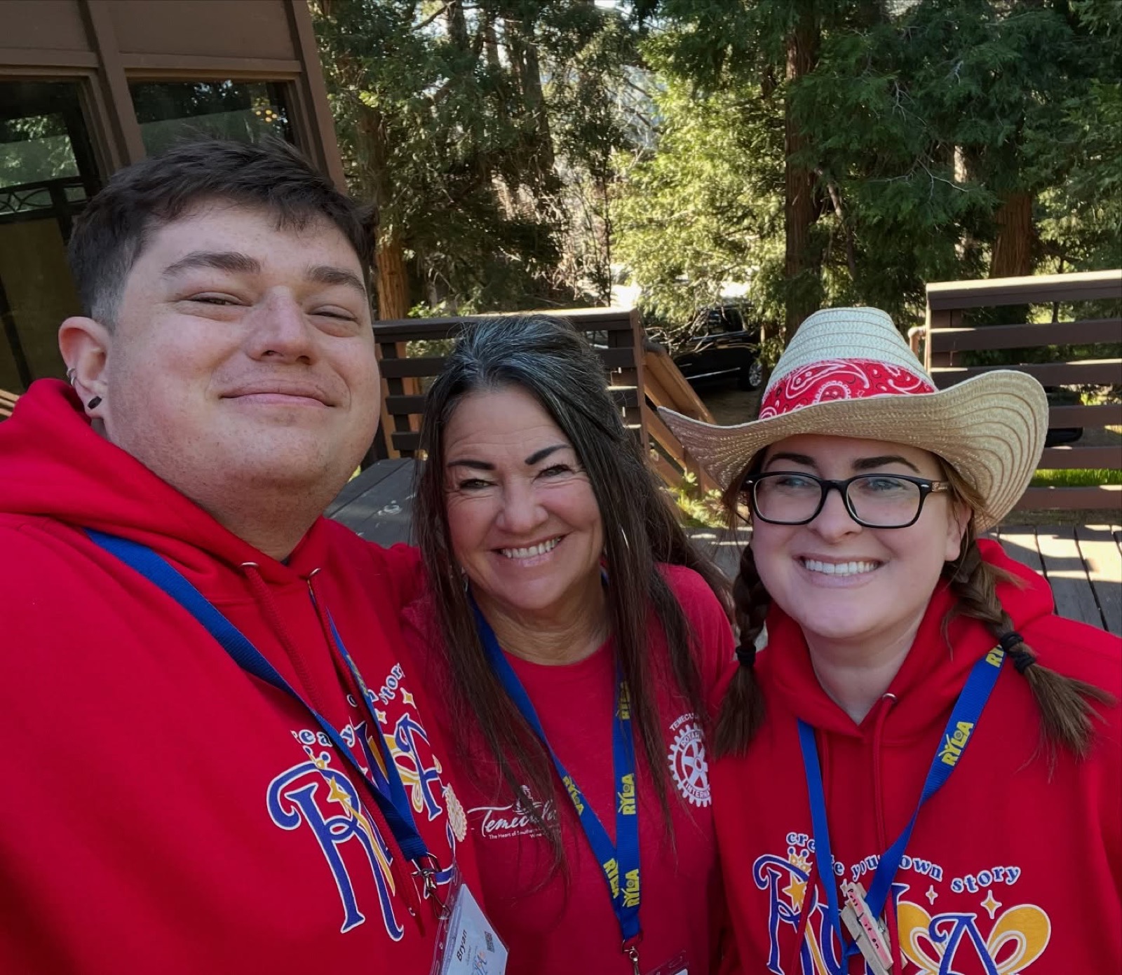 Students and Rotarian mentors at RYLA 2024-2025, Rotary District 5330
