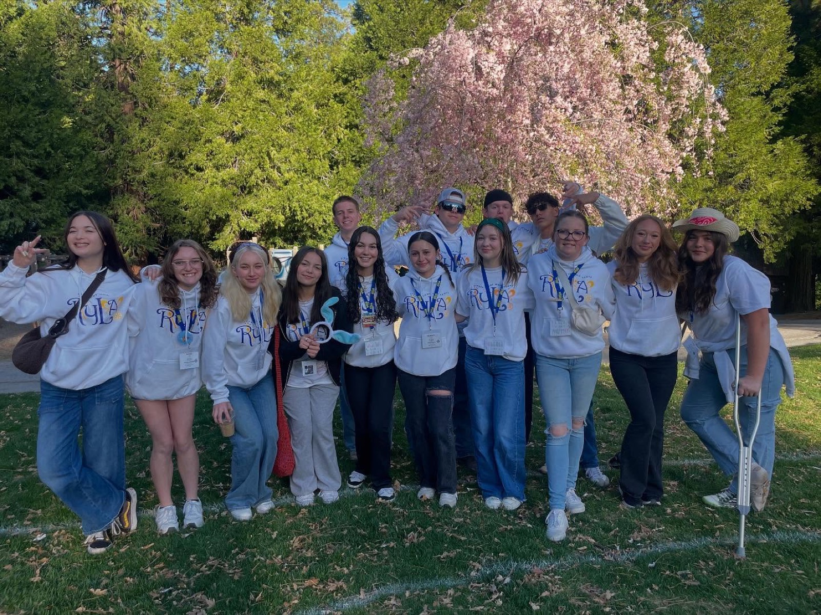 Students and Rotarian mentors at RYLA 2024-2025, Rotary District 5330