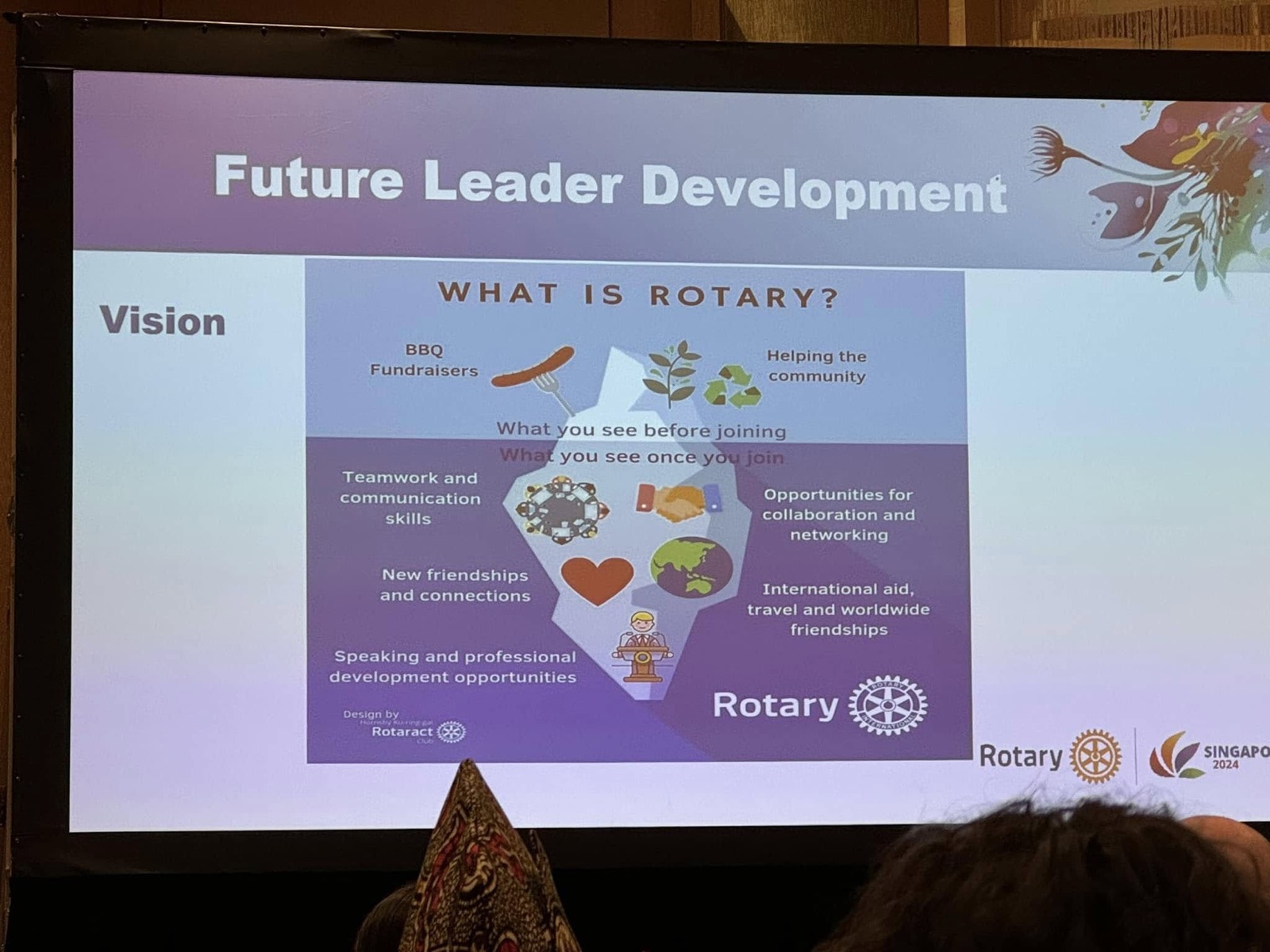 A breakout session on Future Leader Development at the 2024 Singapore convention