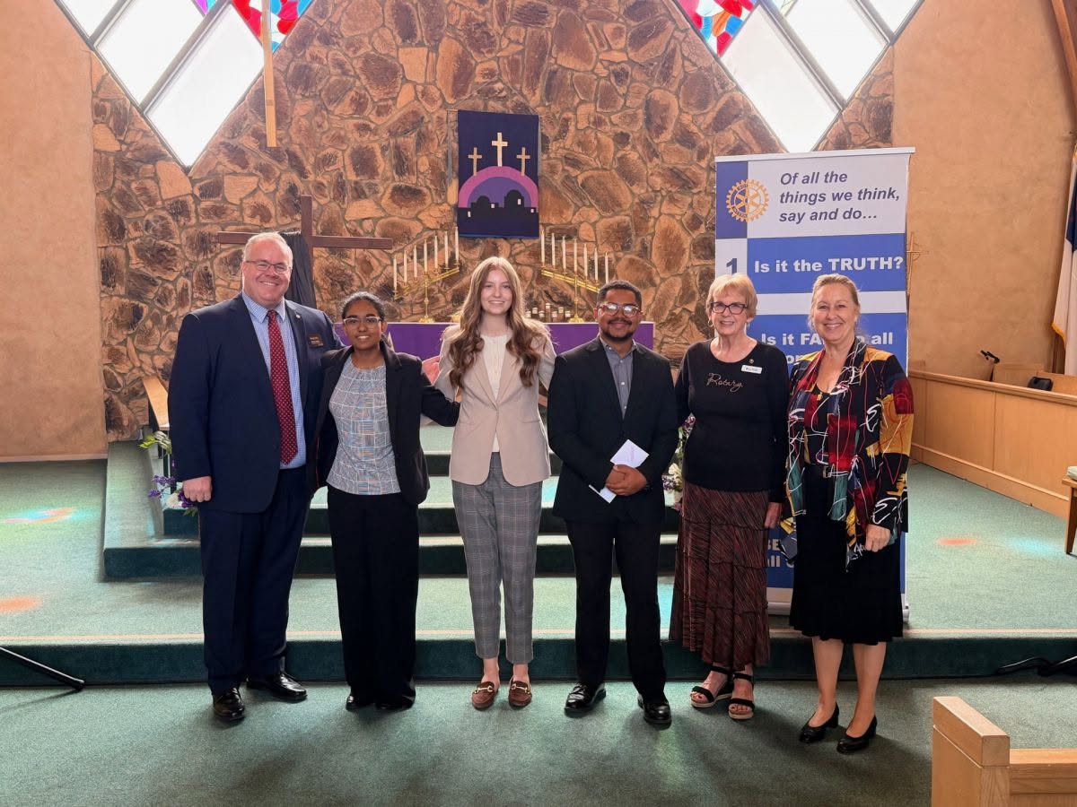 The 2025 Four-Way Test Speech Contest winners