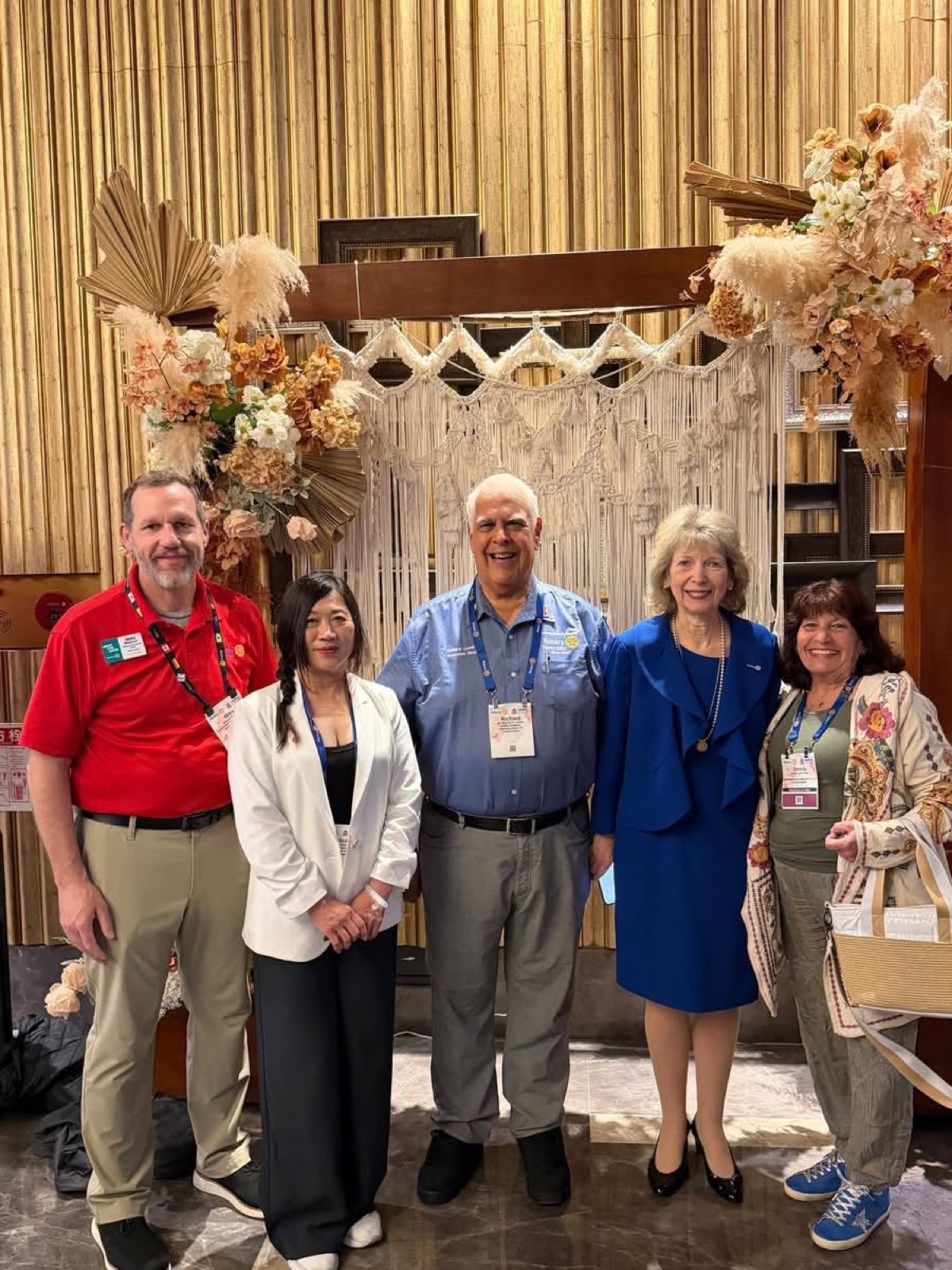 District 5330 Rotarians at the Grand Hotel, Taipei