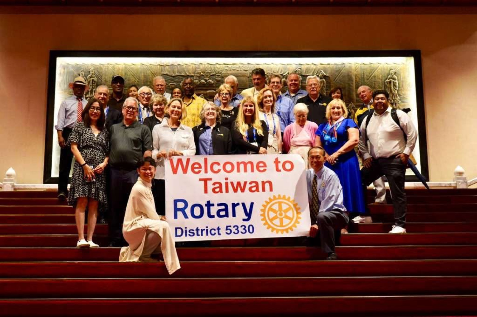 District 5330 Rotarians at the 2026 Rotary International Convention in Taipei, Taiwan